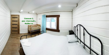 Вторая спальня, дом «Светлый» в Бузулукском бору