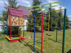 Детская площадка, отдых в Бузулукском бору
